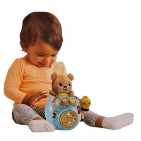 Vtech Baryłka Akuku wyskakujaca nisepodzianka miś